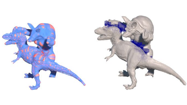 Continuous Collision Detection with Medial Axis Transform for Rigid Body Simulation